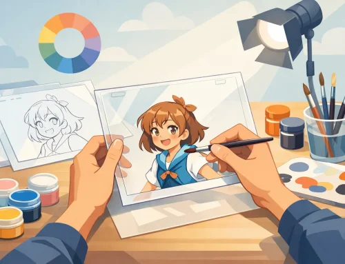 How to Paint Animation Cels for Clean Color