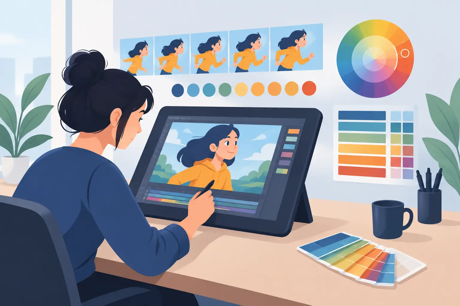 Animation Color Workflow Guide for 2D Artists